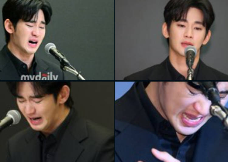 Kim Soo Hyun Muncul Pertama Kali ke Publik Usai Skandal: Bantah Pacari Kim Sae Ron Saat di Bawah Umur Sambil Menangis