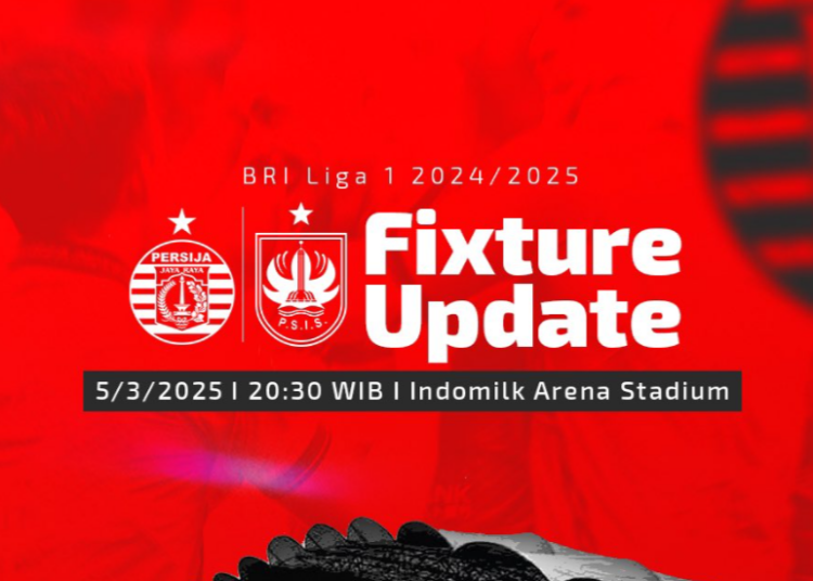 BRI Liga 1 : Persija vs PSIS Semarang, Tak Tayang di Indosiar Tonton Disini Malam Ini !