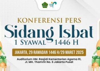 Sidang Isbat 1 Syawal 1446 Hijriah