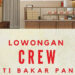 Bisa Sambil Kuliah! Roti Bakar Panjo Bandung Gelar Loker Posisi Crew