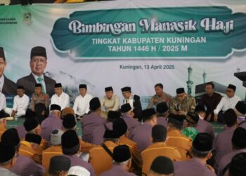 976 Calon Jemaah Haji Ikuti Bimbingan Manasik di Kuningan Islamic Center