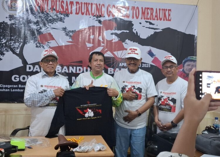 Gowes dari Cipageran Cimahi ke Merauke, Papua