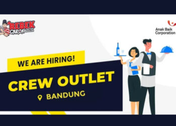 TERBARU! Bebek Carok Tretan Muslim Bandung Gelar Loker Posisi Crew Outlet