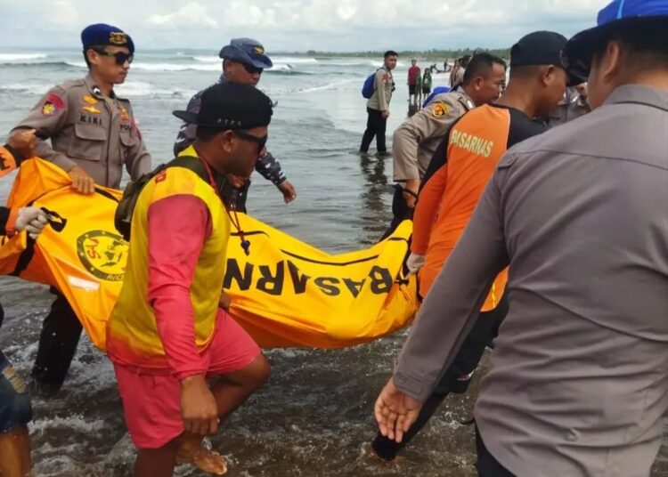 terseret arus pangandaran