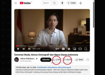 Video YouTube Wapres Gibran Bahas Bonus Demografi dan Film Jumbo Tuai Banyak Dislike: Apa yang Terjadi?