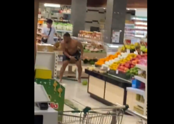 Seorang WNA Asal Afrika Mengamuk dan Merusak Barang-Barang di Supermarket Kalibata City, Begini Kronologinya