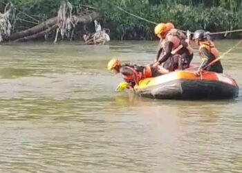 Hanyut dan Hilang di Sungai Cimandiri Sukabumi, Pelajar SMPN 4 Jampang Tengah Belum Ditemukan