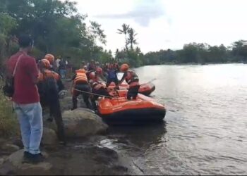 Hanyut dan Hilang di Sungai Cimandiri Sukabumi, Pelajar SMPN 4 Jampang Tengah Belum Ditemukan