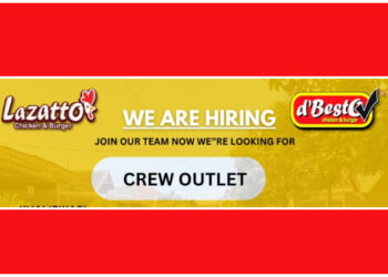 BURUAN DAFTAR! Lazatto Bandung Adakan Loker Buat Tamatan SMA dan SMK Posisi Crew Outlet