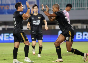 Dewa United resmi mengamankan tiket ke kompetisi Asia