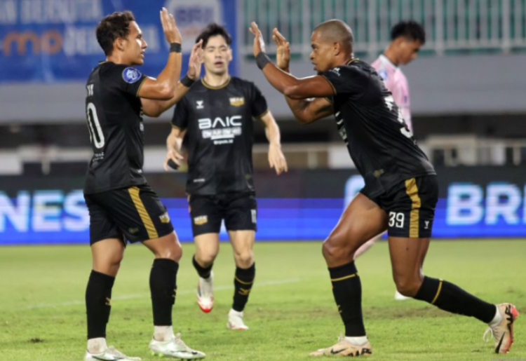 Dewa United resmi mengamankan tiket ke kompetisi Asia