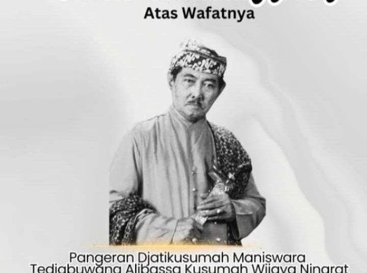 Masyarakat Adat Karuhun Sunda Berduka, Pangeran Djatikusumah Tokoh Adat Sunda Wafat