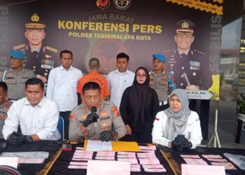 Polisi Bekuk Pengedar Uang Palsu di Kota Tasikmalaya, Ini Kronologinya
