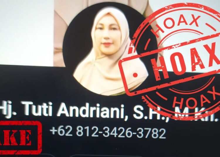 Waspada Modus Penipuan Mengatasnamakan Wabup Kuningan Tuti Andriani