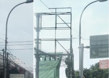 Wilayah Bandung Timur “Gelap” Gegara Banyak Lampu PJU Dibiarkan Mati