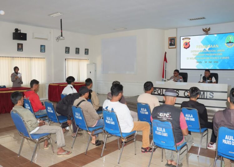 Polres Ciamis Berikan Pembinaan Terhadap Pelaku Aksi Premanisme, Ini Tujuannya