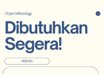 Lulusan SMA SMK Bisa Daftar! 10 Jari Reflexology Bandung Gelar Loker Admin