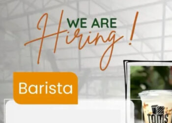 Lulusan SMA SMK Merapat! TOMS Coffee and Toast Bandung Buka Loker Barista