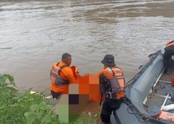Remaja ditemukan di Sungai (Istimewa)