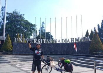 Gowes Cimahi-Papua, Hari ke-7, Taufik Pilih Istirahat Dua Hari di Jogja