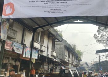Terungkap, Pembuang Sampah ke Pasar Caringin dari Luar Kota, Walikota Keluarkan Surat Larangan