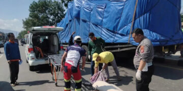 perawat asal Tasikmalaya tertabrak di Cimanggung