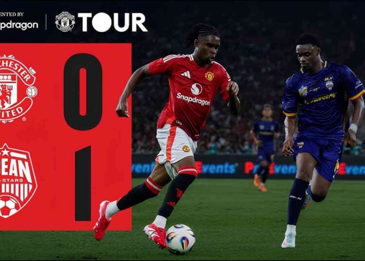 Manchester United Kalah dari ASEAN All-Stars, Selanjutnya Hadapi Timnas Hong Kong