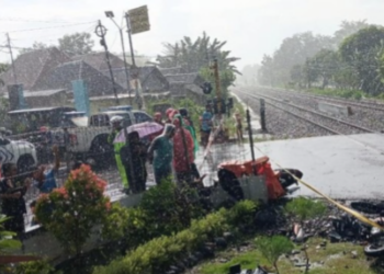 Kecelakaan di Megetan (istimewa)