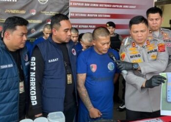 Edarkan Narkoba, AG Anggota Grib Jaya Diringkus Polres Cimahi