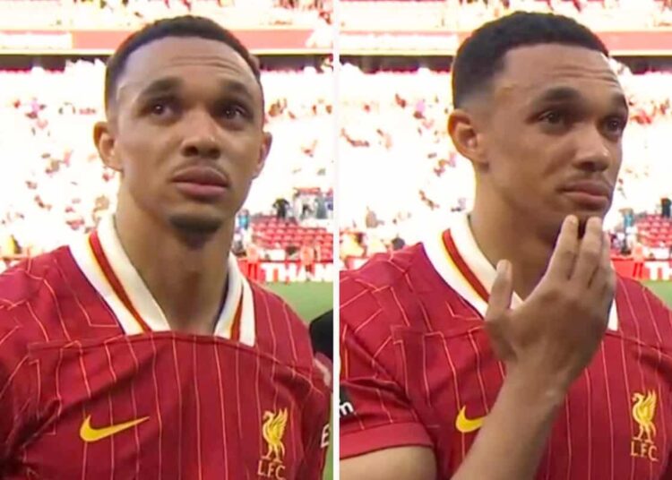 Trent Alexander-Arnold Sampaikan Pesan Emosional Usai Laga Terakhir Liverpool di Anfield