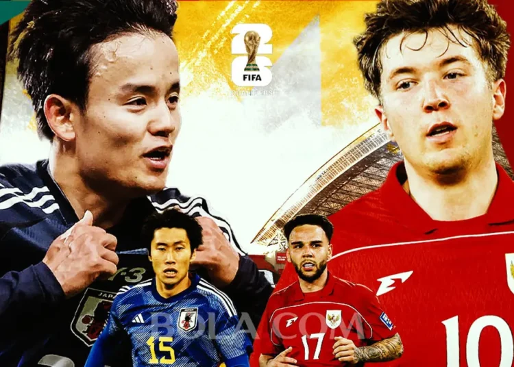 Link Live Streaming Jepang vs Indonesia: Kualifikasi Piala Dunia 2026 Putaran Ketiga, Nonton Skuad Garuda di Markas Samurai Biru