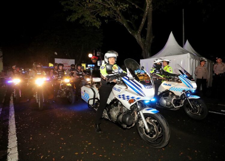 600 Personel Gabungan Patroli, Pastikan Keamanan Kota Bandung
