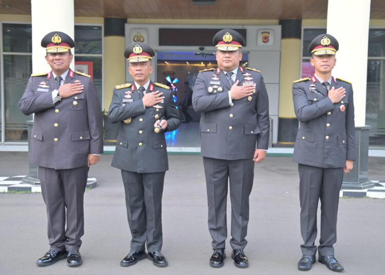Untuk Pertama Kali, Polda Jabar Kini Diawaki Oleh 4 Jenderal