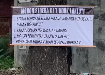 Puluhan Warga “Berontak” Gegara Proyek Normalisasi Drainase di Rancaekek Mangkrak