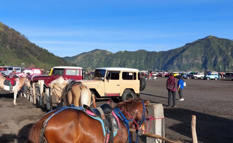 Kawasan Wisata Gunung Bromo Tertutup Bagi Semua Jenis Mobil Kecuali Jeep