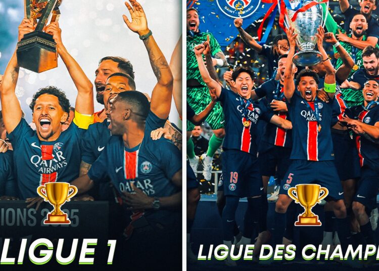 PSG Sempurnakan Musim 2024/2025 dengan Quadruple Berkat Trofi Liga Champions