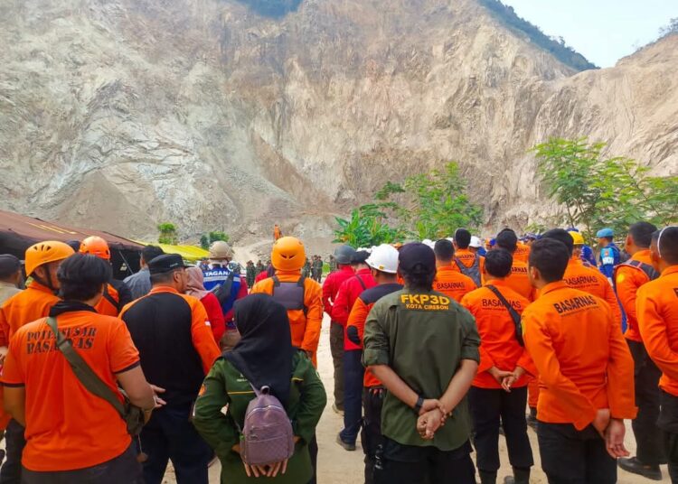 Pencarian Korban Longsor Tambang Gunung Kuda Cirebon Resmi Dihentikan