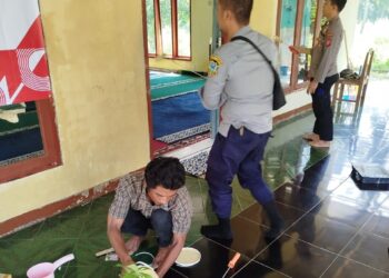 Sambut HUT Bhayangkara ke-79, Satpolairud Polres Garut Gelar Bakti Religi di Masjid Baiturahman