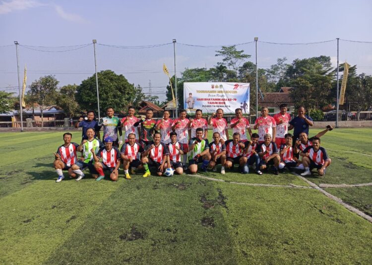 Pererat Sinergi dan Jalin Silaturahmi, Polres Tasikmalaya Gelar Mini Soccer