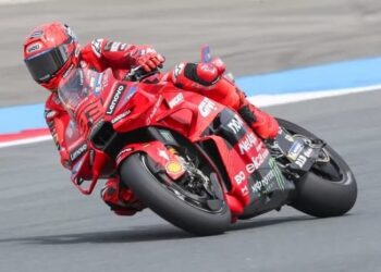 Marc Marquez Mendominasi! Hasil Sprint Race MotoGP Belanda, Quartararo dan Bagnaia Keteteran