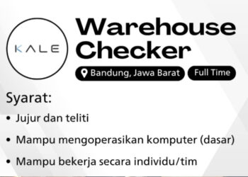 Info Loker Gudang! PT Kale Jaya Abadi Bandung Gelar Lowongan Terbaru, Ini Link Daftarnya