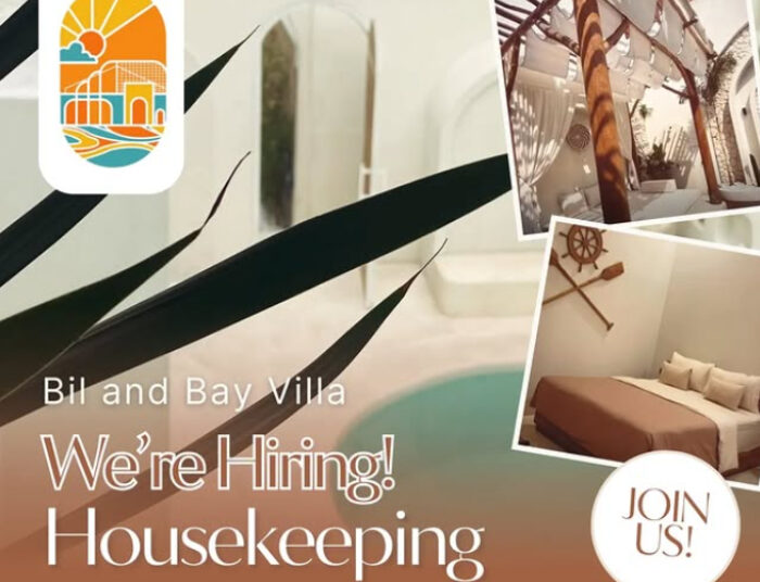 Lulusan SMA SMK Bisa Daftar! Bil and Bay Villa Bil Bandung Gelar Loker Housekeeping