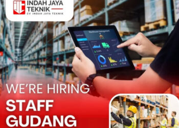 Lulusan SMA SMK Bisa Ikut! Indah Jaya Teknik Bandung Gelar Loker Staff Gudang