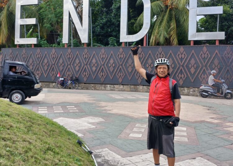 Gowes PWI, Cimahi-Papua, Hari ke-35 Aimene-Ende 120 Km