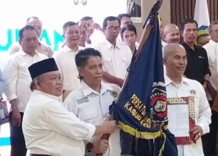 Ketua PWI Pusat Hendry Ch Bangun Tunjuk Kang Awing Sebagai Plt Ketua PWI Kabupaten Bandung