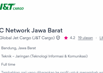 J&T Cargo Buka Lowongan Kerja untuk Penempatan di Beberapa Wilayah Jawa Barat
