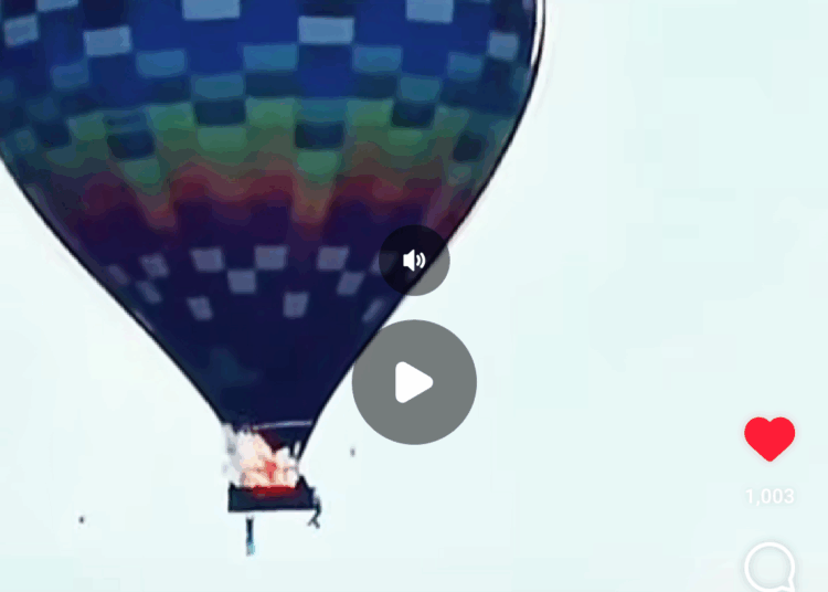 Video Viral Detik-Detik Balon Udara Terbakar dan Jatuh di Brasil: 8 Tewas, Kobaran Api Mengerikan