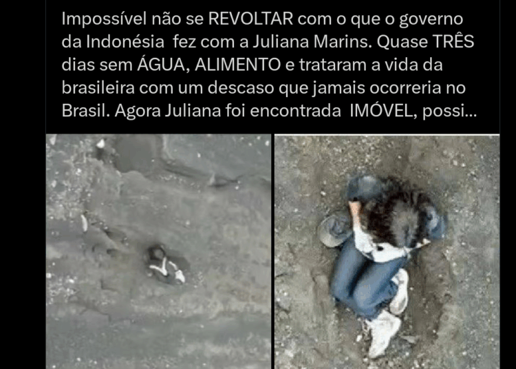 Kronologi Jatuh dan Ditemukannya Pendaki Asal Brasil, Juliana Marins, di Jurang Gunung Rinjani