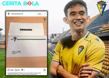 Klub Spanyol Cadiz FC Bikin Kode Rekrut Pemain Indonesia, Warganet Sarankan Rizky Ridho!
