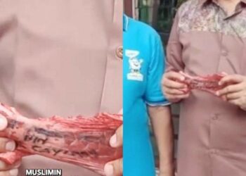 Viral! Warga Tangerang Temukan Tulisan Nama di Paru-Paru Hewan Kurban, Begini Pengakuannya